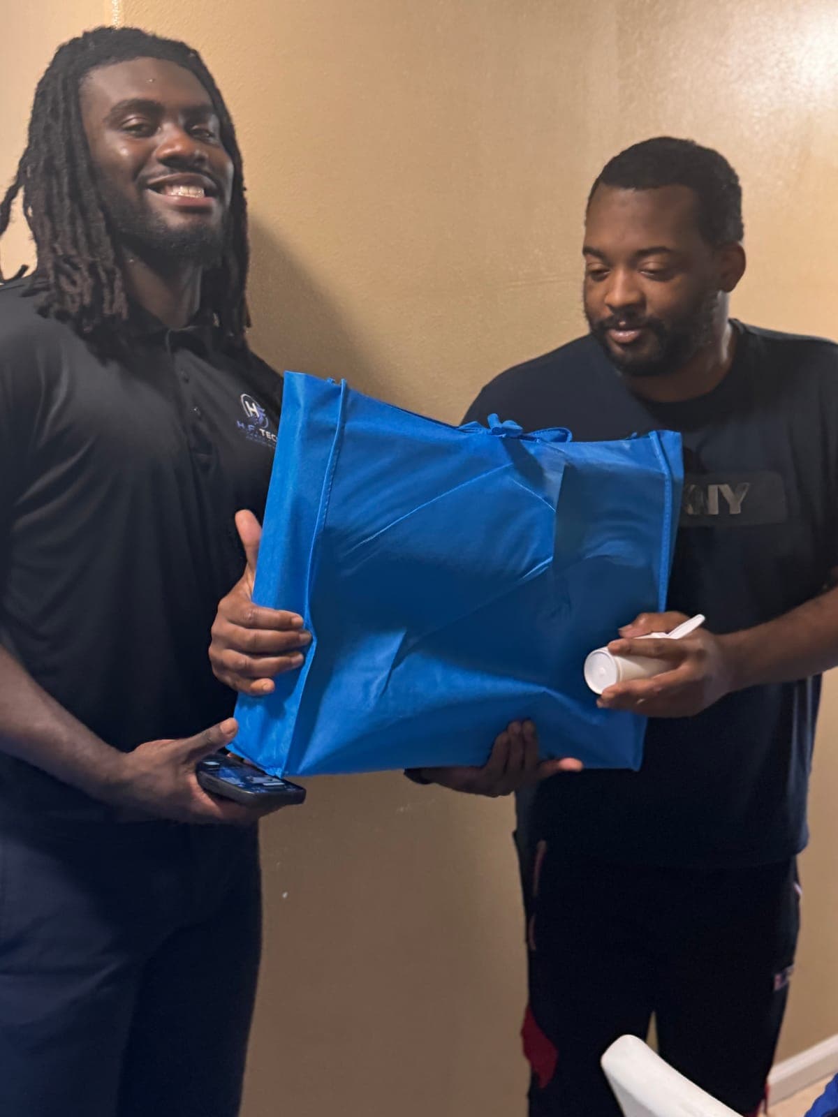 Photo from the Compudopt computer giveaway